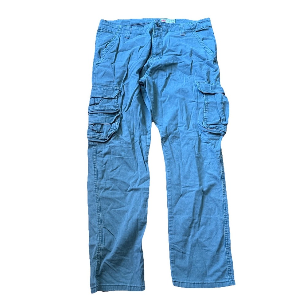 Wrangler Men's Regular Taper Stretch Cargo Pant Men's 36x30 Green Outdoors